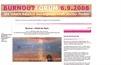 Desktop Screenshot of burnoutforum.ch